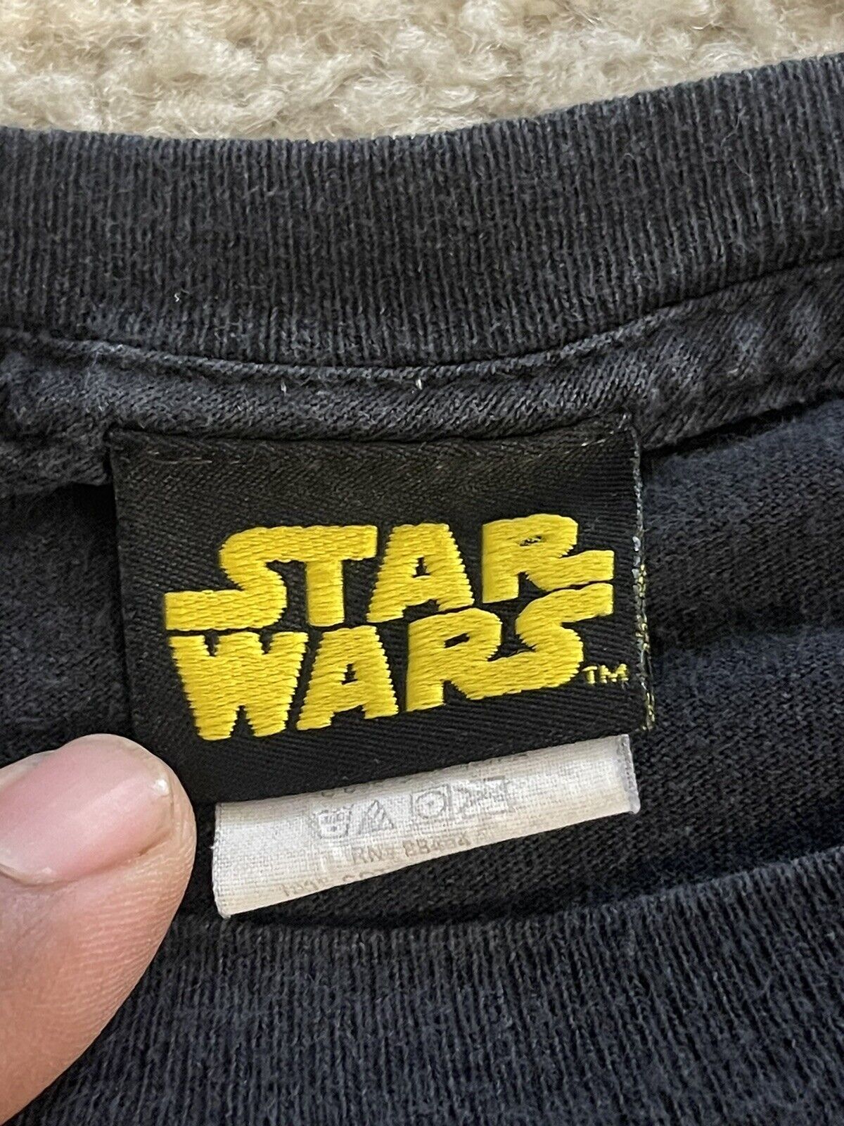 VINTAGE Star Wars shirt Adult 2XL Black Darth Vad… - image 4