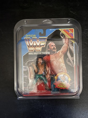 ! ! ! Hasbro WWF WWE Jake The Snake Roberts Action...