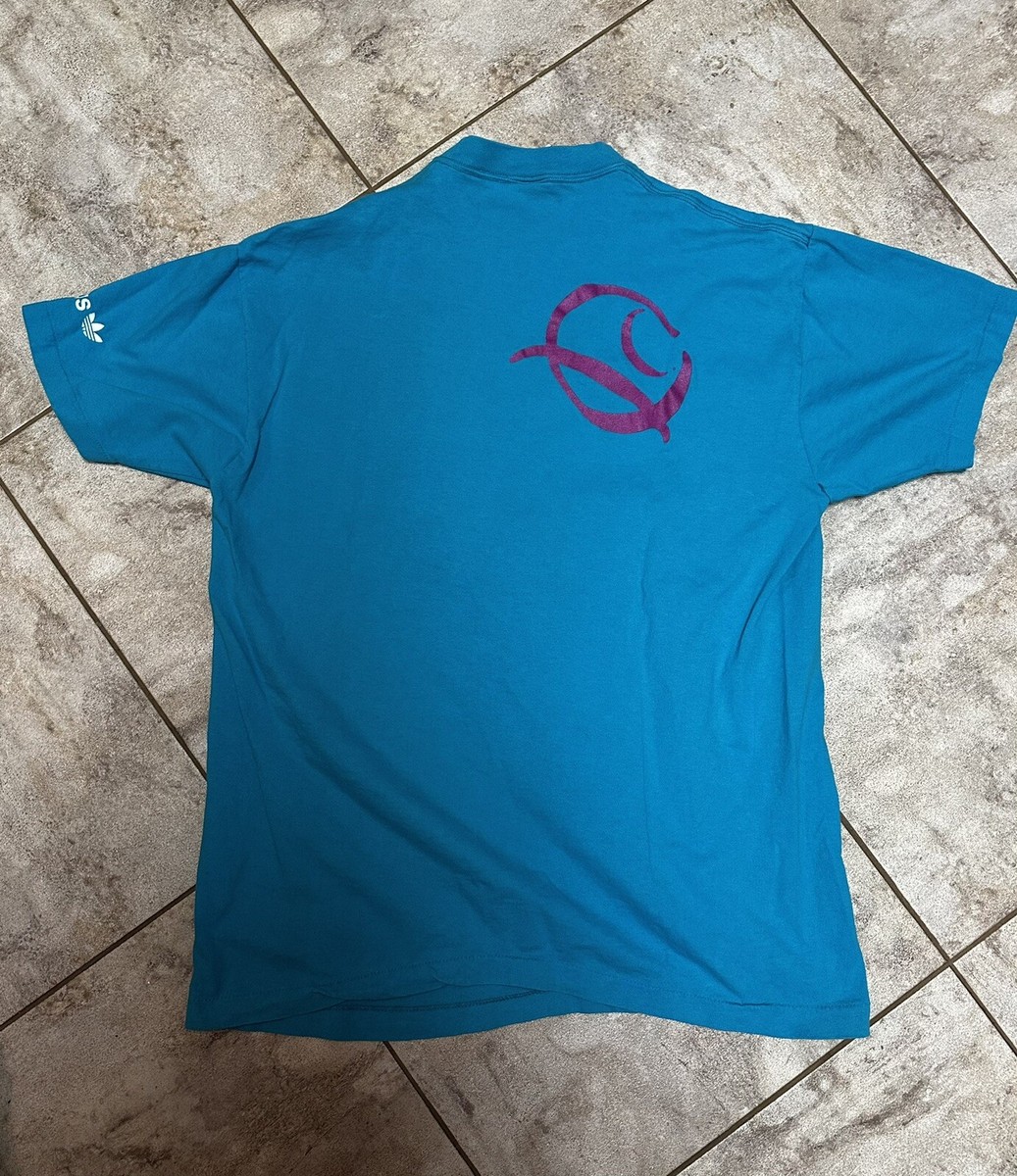 Vintage 80s Adidas ATP Tennis T-Shirt Size Large Single Stitch | eBay