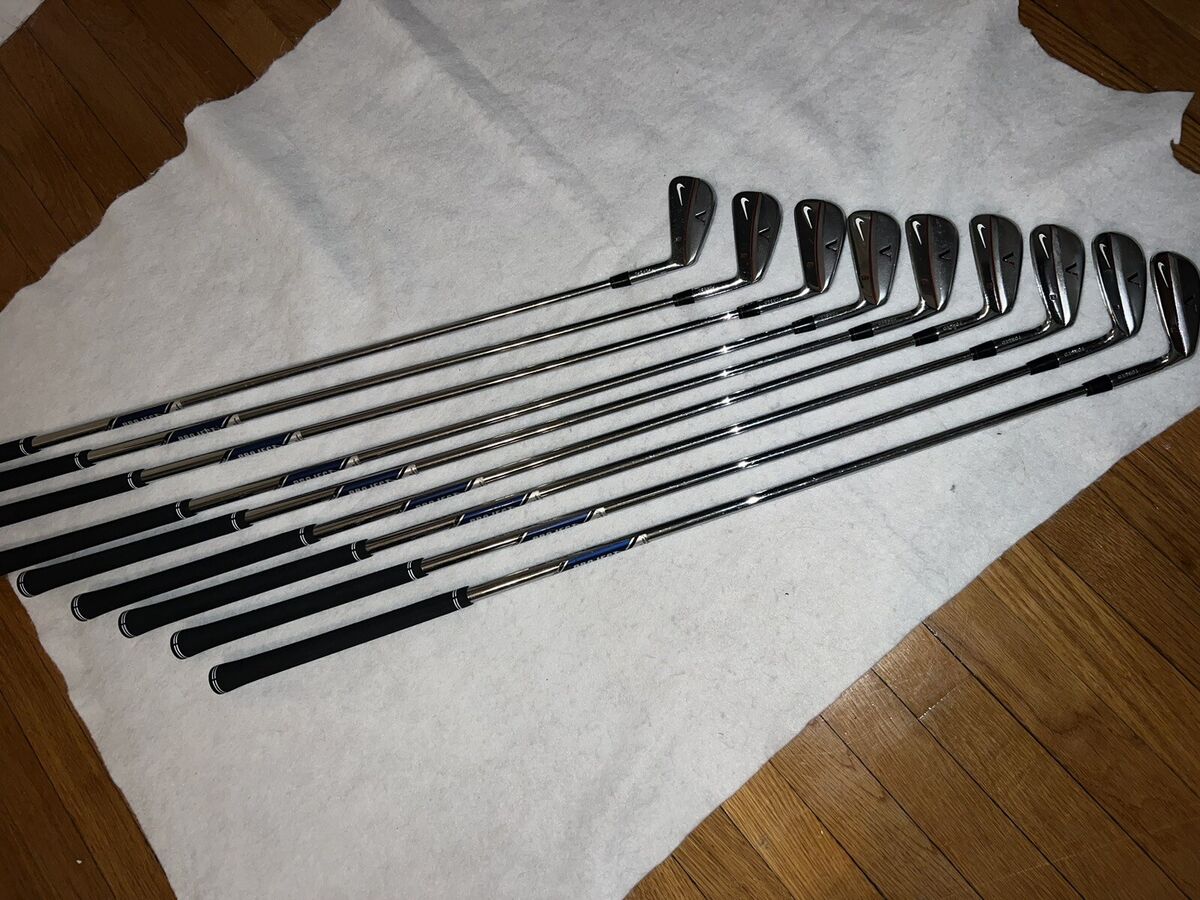 Nike Tiger Woods Victory Red Golf Clubs Blades Irons 2-PW Nike Tiger Woods Victory Red Golf Clubs Blades Irons 2-PW