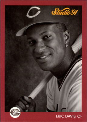 1991 Studio Previews #11 Eric Davis - NM-MT