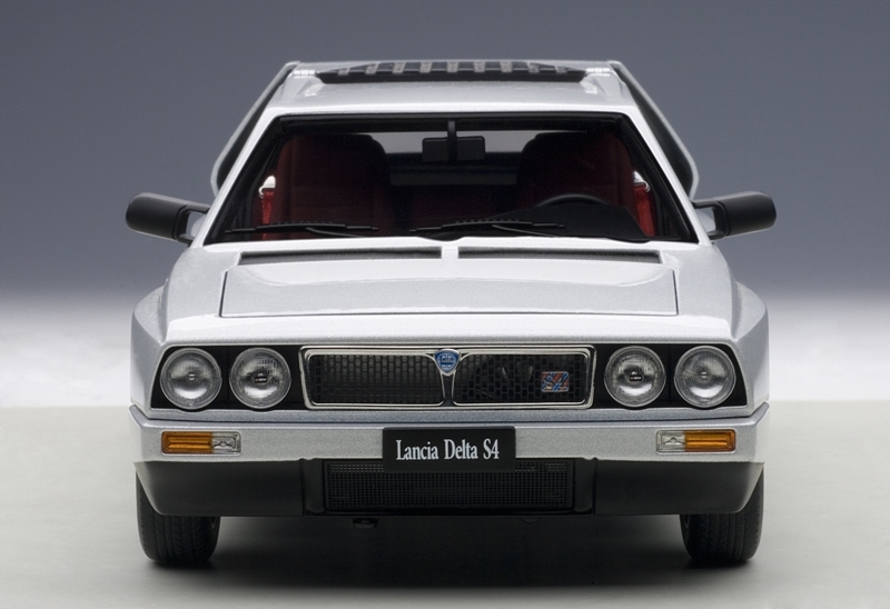 1985 LANCIA DELTA S4 GRAY PLAIN 1:18 by AUTOART #74772 BRAND