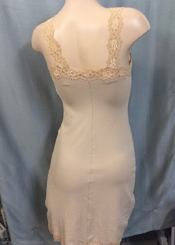 FARR WEST FASHIONS 21219 STRETCH CHEMISE IN MINK SIZE SMALL - Picture 3 of 3