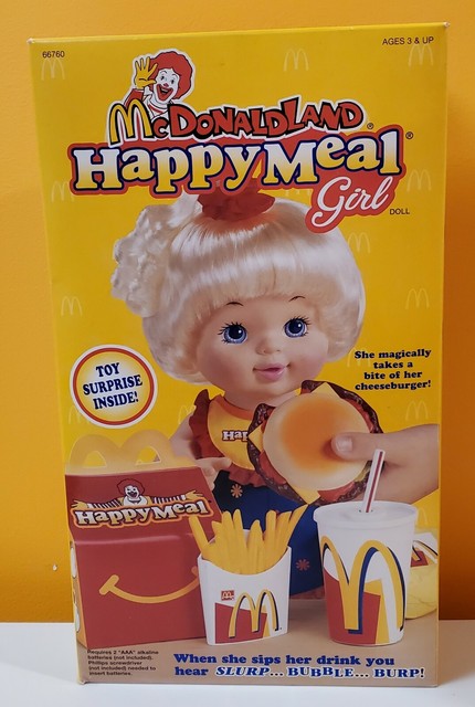 Happy Meal Girl Doll McDonaldland 1997 
