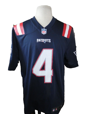Nike NFL New England Patriots Men's Jersey, #4 Zappe, M | eBay