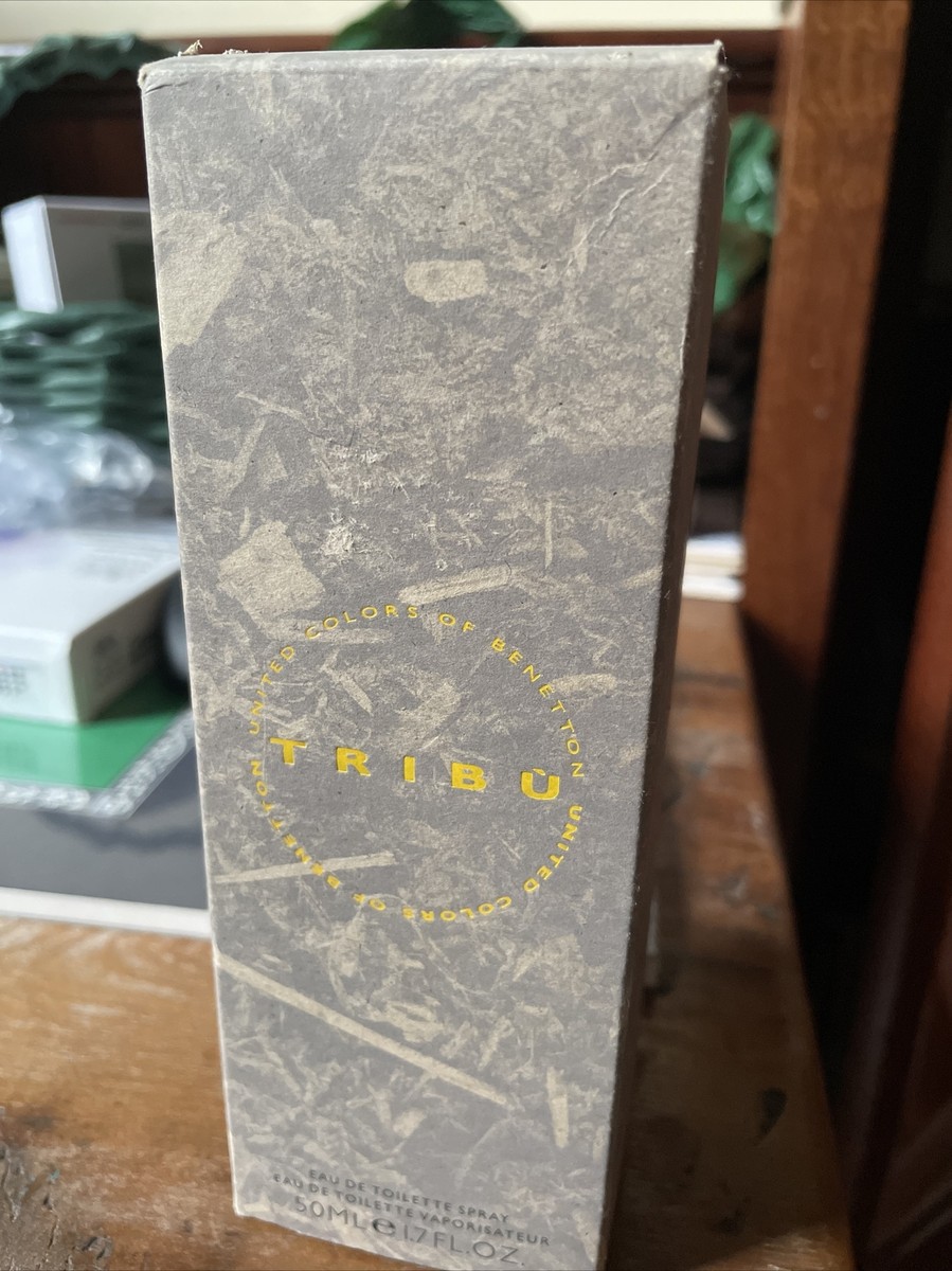 TRIBU United Colors Of Benetton 1.7 fl oz Spray. VINTAGE 3/4 full