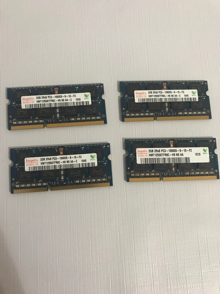 For Hynix 2GB DDR3 1066MHz PC3-8500S 2RX8 204Pin Laptop Memory RAM - Image 4 of 4