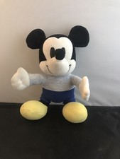 Disney Baby Mickey Mouse Plush Super Soft 9  Inches Tall