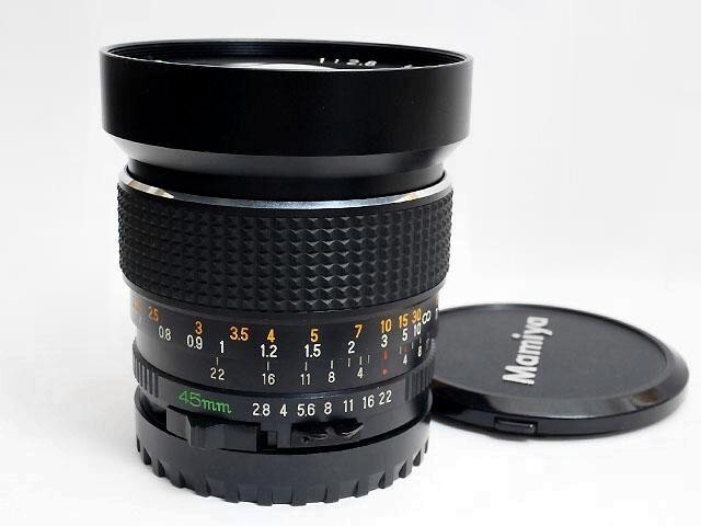 マミヤ Mamiya MAMIYA-SEKOR C 45mm Mamiya Sekor C 45mm F2.8 Wide Angle Prime Lens for M645