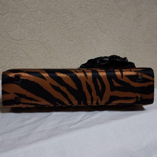 Moo Roo Rose Handtasche Geldbeutel Schwarz Rose mit Staubbeutel Neu ohne Etikett - Bild 6 von 10