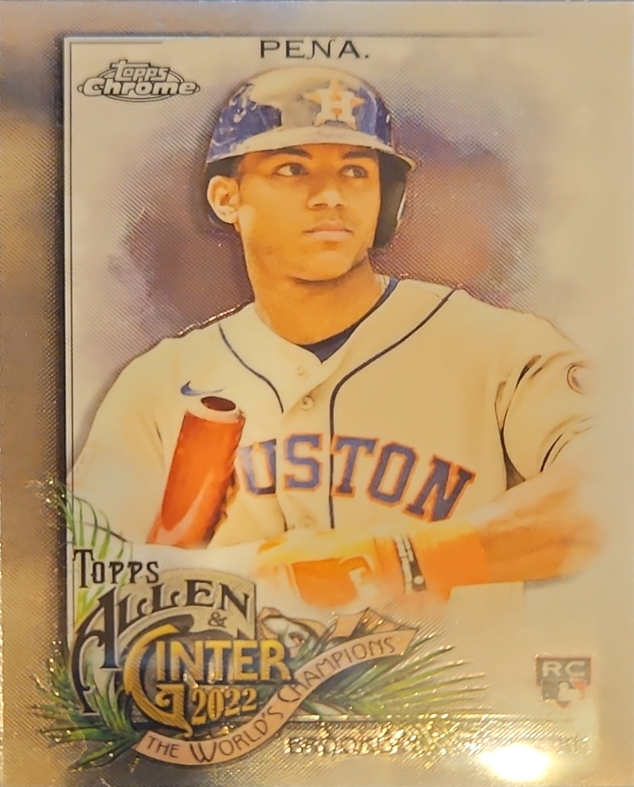 2022 Topps Allen & Ginter Chrome #137 Jeremy Pena - Houston Astros  Chrome