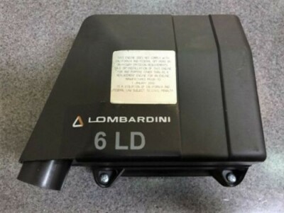 Lombardini / Kohler Complete 6LD Air Cleaner Assembly Cover, Backplate & Filter
