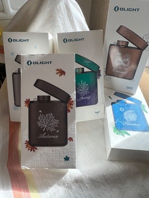 Olight Baton 3 Premium Edition Seasons Complete Set! NIB