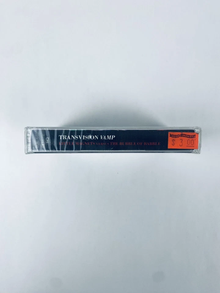 Transvision Vamp Little Magnets Cassette Tape SEALED (1991) USA, - Image 3 of 4