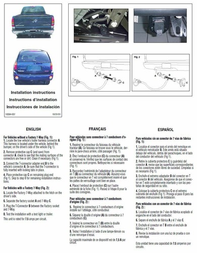 Trailer Tow Hitch For 00-06 Tahoe Yukon XL Denali Suburban Wiring & 1-7/8" Ball - Picture 8 of 8