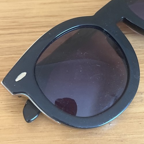 Karen Walker Monumental Black Gold Sunglasses Handmade Australia NZ Fashion - 第 11/12 張圖片