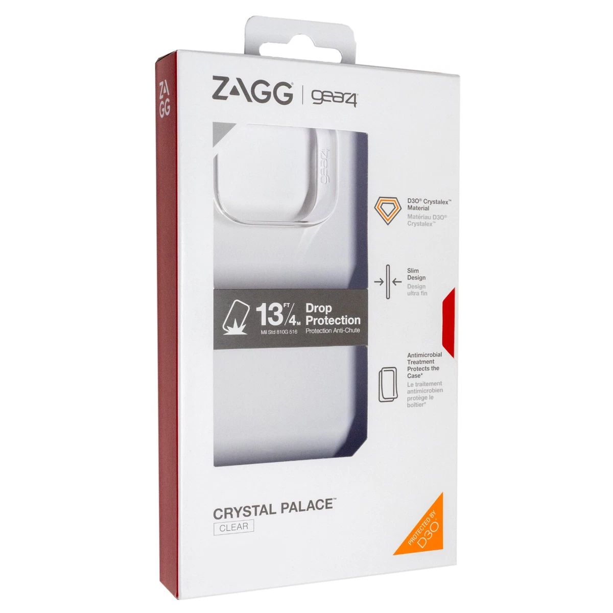 Gear4 Crystal Palace Drop Protection Case for iPhone 12 / 12 Pro - Clear |  eBay