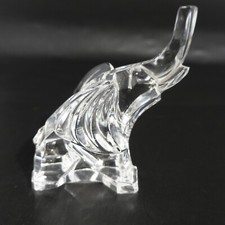 Kristalcolor Elephant Lead Crystal Clear Home Collectible 4