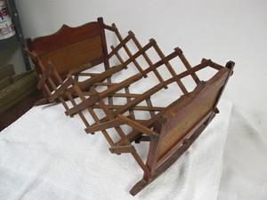 antique doll cradle