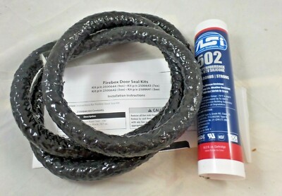 Door Seal Kit Central Boiler E-CLASSIC 2300, E-2400, E-3200 w/ Silicone & Instru