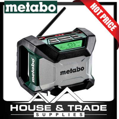 Metabo Cordless Worksite Radio AM/FM R 12-18 BT 600777590