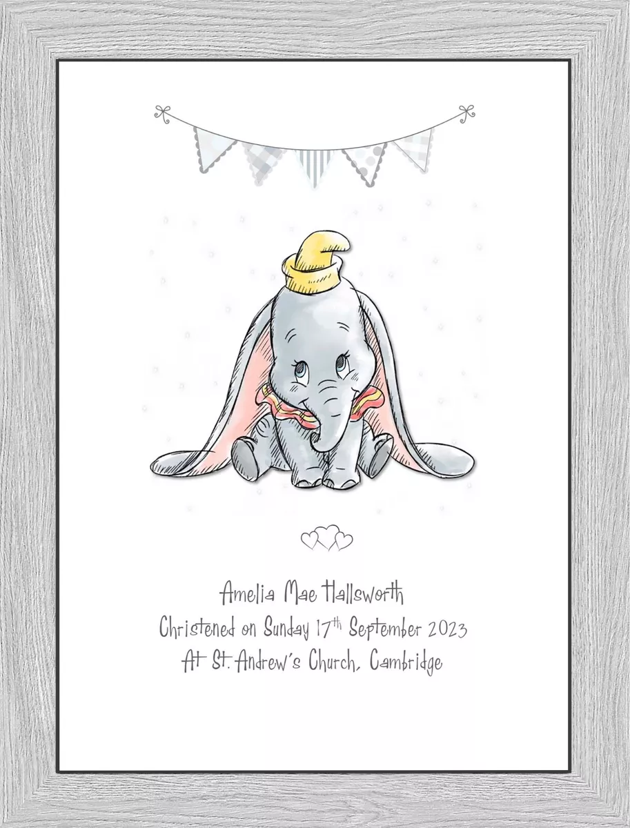 Dumbo nursery cheap wall art