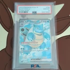 Pokémon Blastoise ex Super Rare Holo SV2a 186/165 Japanese 2023 PSA 10