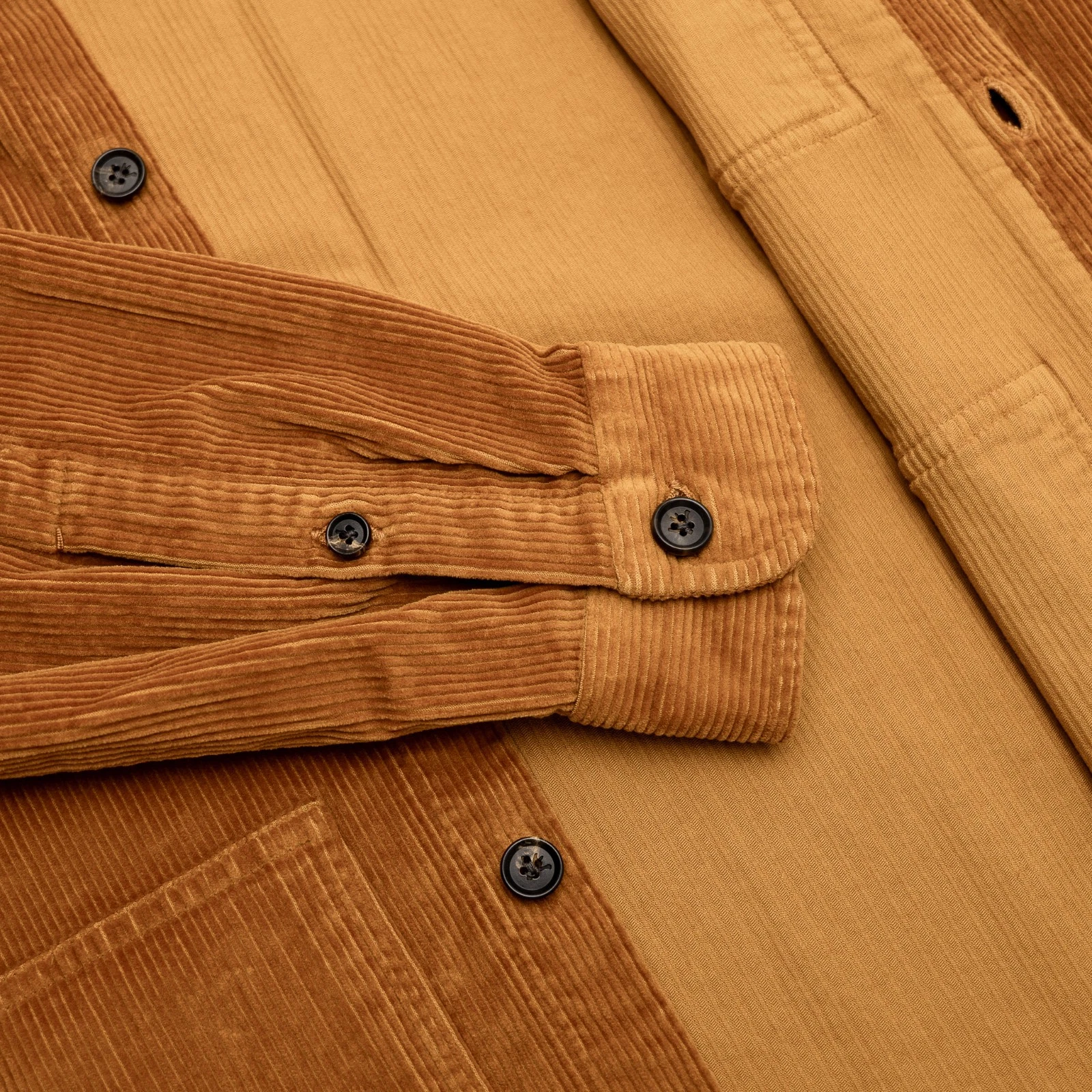 $1250 ISAIA Rust Hand-Sewn Overshirt Jacket Corduroy Cotton Comfort Project image 5