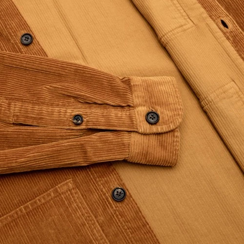 $1250 ISAIA Rust Hand-Sewn Overshirt Jacket Corduroy Cotton Comfort Project image 5