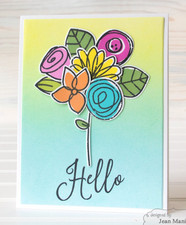 Taylored Expressions FLORAL FRENZY Rubber Stamps w/Matching Dies NEW IN PACKAGE