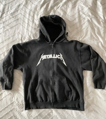 【A】  ジップアップジャケット Vintage Metallica Hoodie Master Of Puppets Metallica Tour 1986 XL