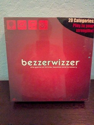 Bezzerwizzer The Game of Trivia Tactics and Trickery Factory Sealed 2008 Mattel