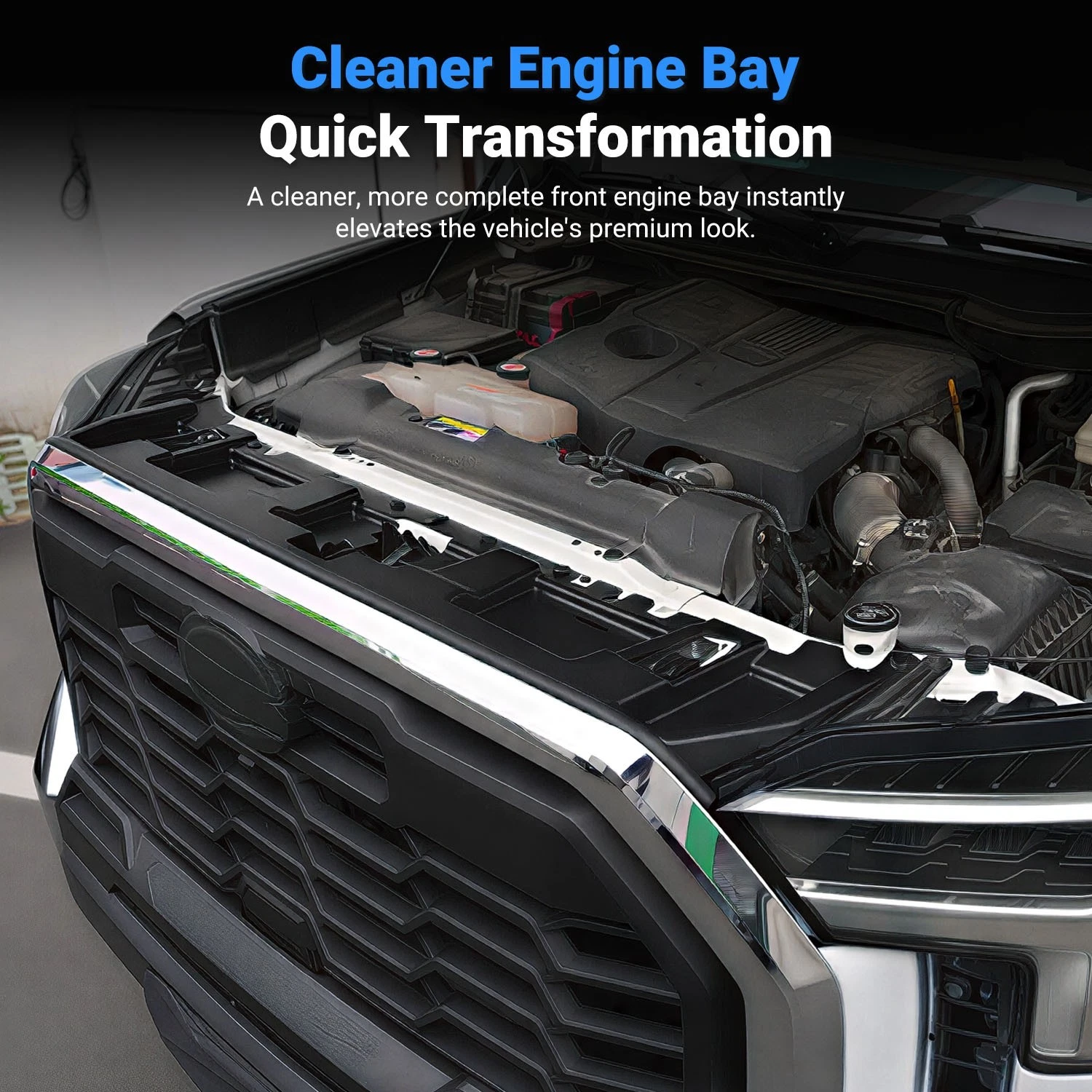 For 2022-2026 Toyota Tundra Front Upper Radiator Support Cover Upper Radiator - product detail image 6