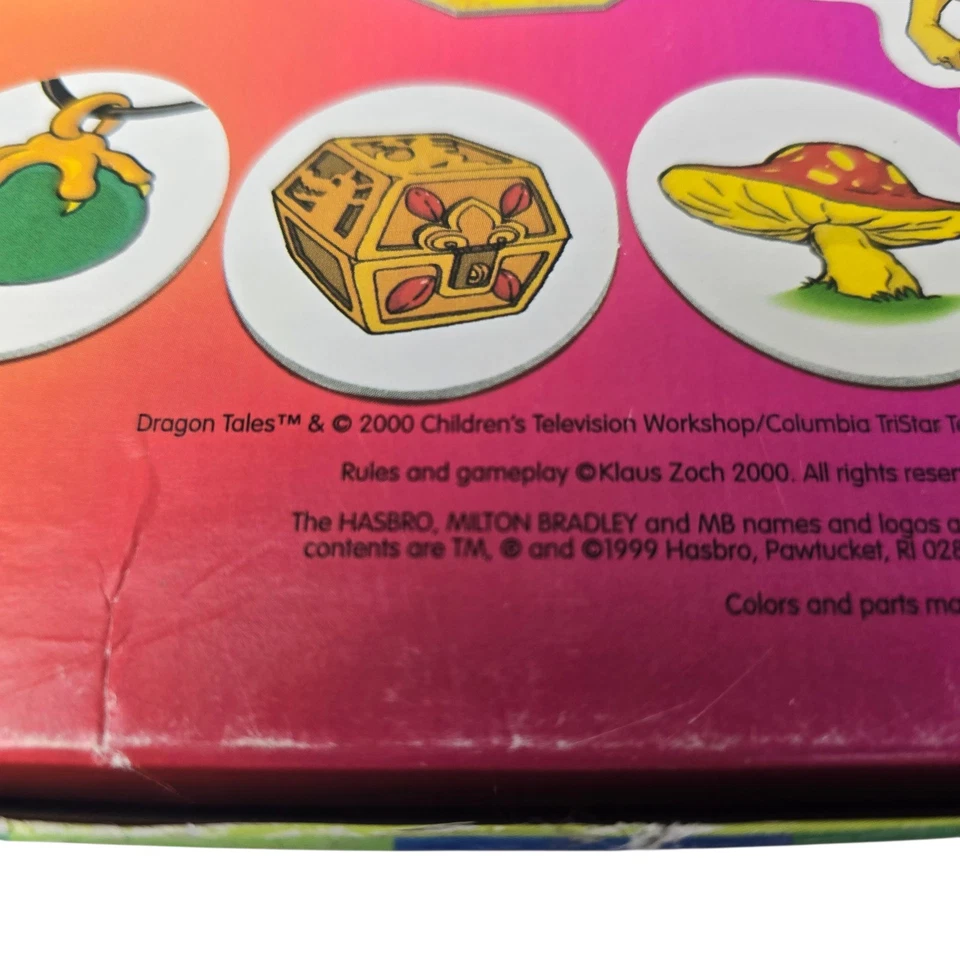 Vintage 2000 Milton Bradley Dragon Tales Memory Matching Card Game EUC Complete - Image 4 of 4
