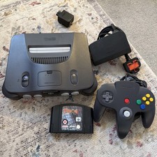 Nintendo 64 N64 Console With Game And Controller - Ref BH8