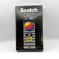 Betamax video tape Scotch EG L 750 beta Sealed