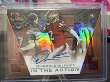 2025 Panini Photogenic - In the Action Autographs Deommodore Lenoir #ITA-DML...