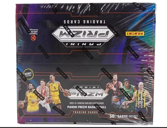 2023-24 PANINI PRIZM TURKISH AIRLINES EURO BASKETBALL HOBBY BOX