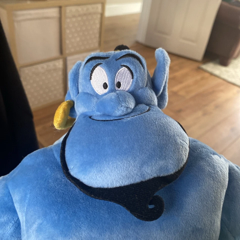 Official Disney Store Genie from Aladdin Plush Soft Toy~ Approx 18" VGC - Image 3 of 4