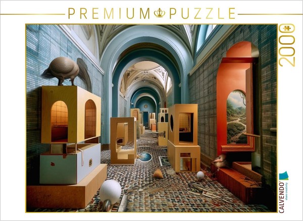 Calvendo Puzzle Gallery Of Dimensions | 2000 Pieces, Finished Size 35.4 × 26.4 I-image