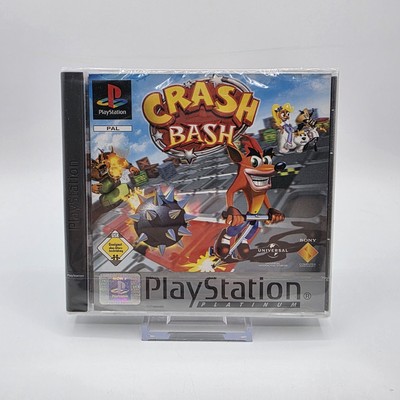 Crash Bash PlayStation 1 PS1 NEU OVP PAL Factory Sealed Stripe Top Zustand 