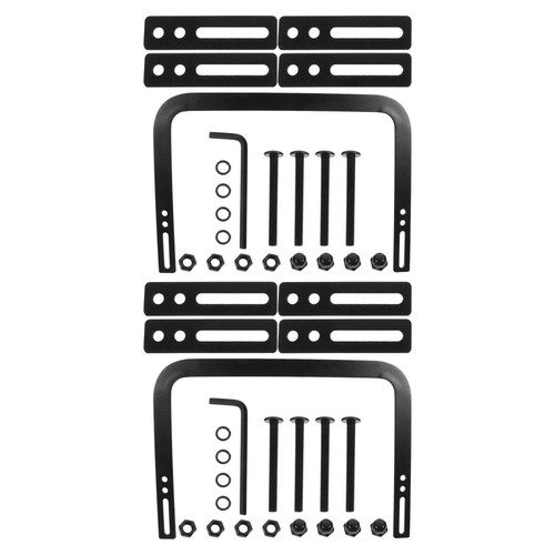 2 Sets Mattress Retainer Stabilizer Bars Metal Bracket For Bed Frame - Picture 7 of 12