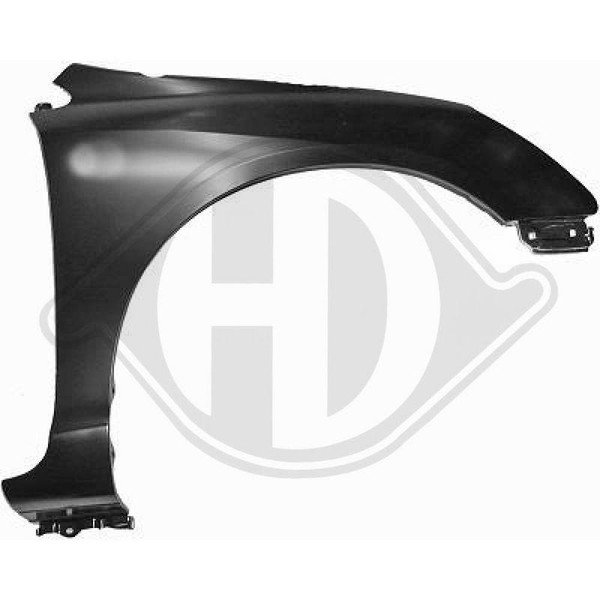 KotflüGel Diederichs 5208306 FüR Honda Vorne Rechts-image