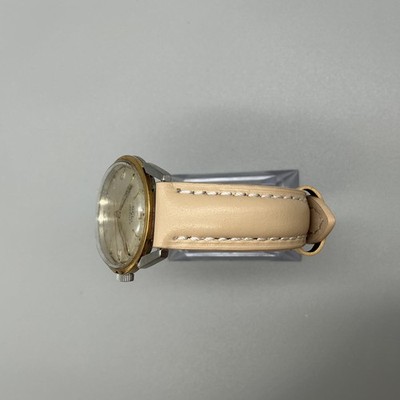 Vintage Wyler Incaflex Mens Watch 32mm Cream Dial Gold Tone Swiss Manual Wind Vintage Wyler Incaflex Mens Watch 32mm Cream Dial Gold Tone  main image 2