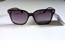 West Loop Sunglasses 23 485 BLK FWG Black Front Rims, Tortoise Temples 100 UVA