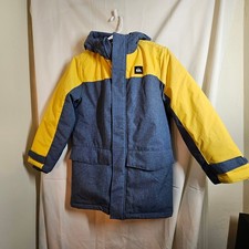 Quiksilver youth Boys Block Outdoor Parka Size M 10-12