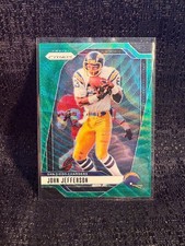 2024 Panini Prizm GREEN WAVE Complete Your Set You Pick Football Card #1-400 NFL