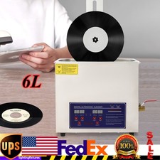 6.5L AC100-120V Liftable Album Disc Digital Cleaner Vinyl Record Washing Machine