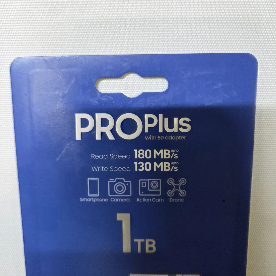 Samsung PRO PLUS 1TB 1000MB Micro SD A2 HD V30 U3 4K  MicroSDXC Memory Card - Image 3 of 4