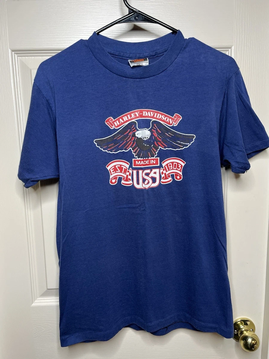 Harley-Davidson 80s T-Shirts for Men for sale | eBay